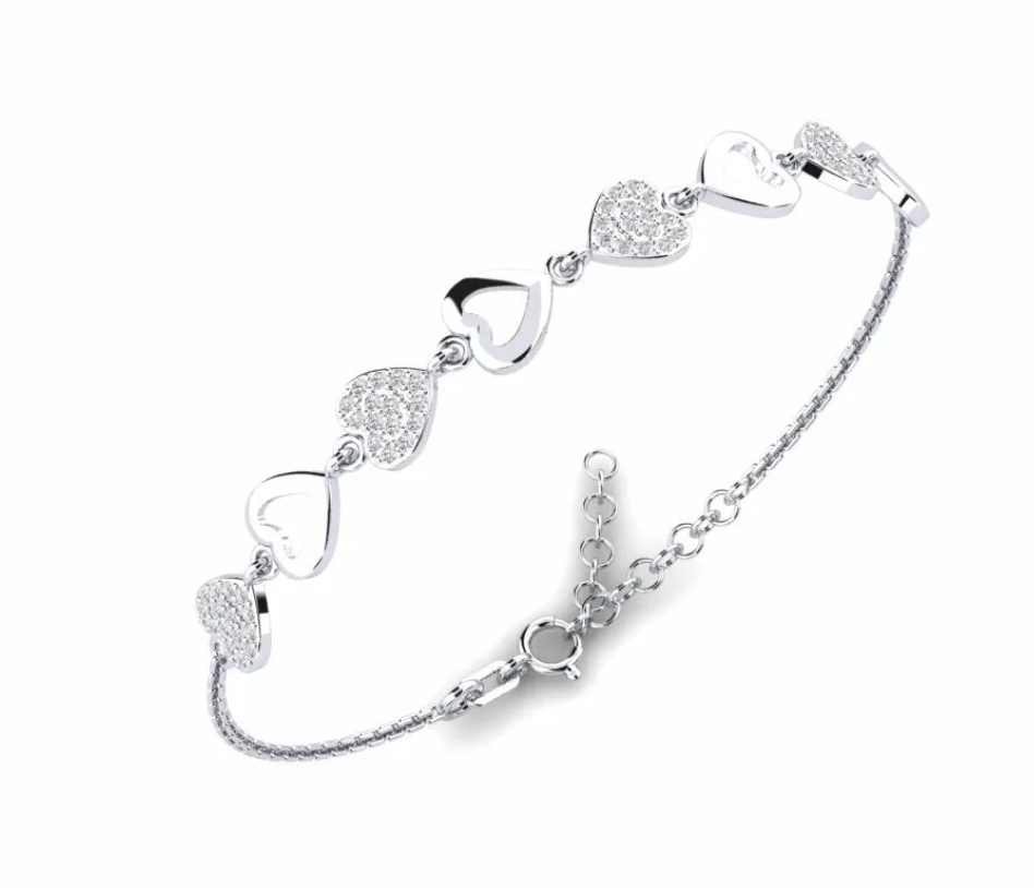 Silver Bracelet For Women and Girl Silver Bracelet