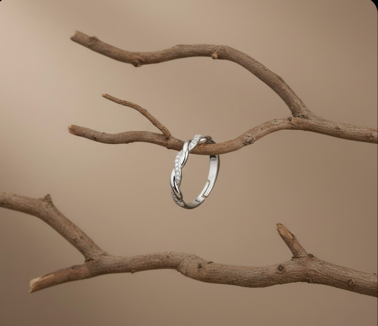 Silver Ring for Girls and Women Silver Ring